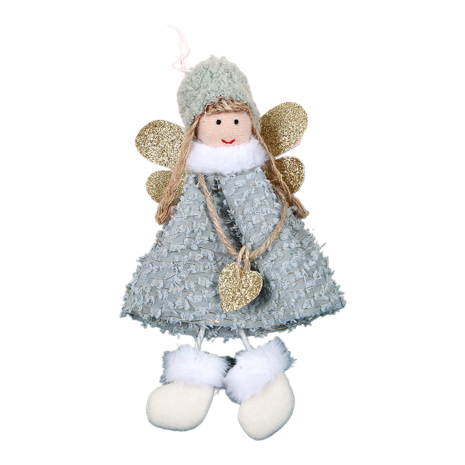 Jazuaiao Christmas Angel for Doll Hanging Pendants Tree Hanging Ornaments Plush for Decoration Pendant