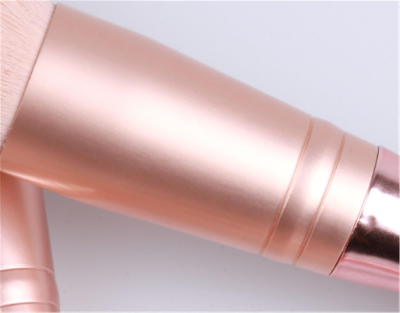 Pędzle do Makijażu Różu Zestaw Pędzli Do Makijażu 8 Sztuk Miękki Pędzel Pudru, Różu I Konturowania Twarzy Delikatne Zestaw(Pink)