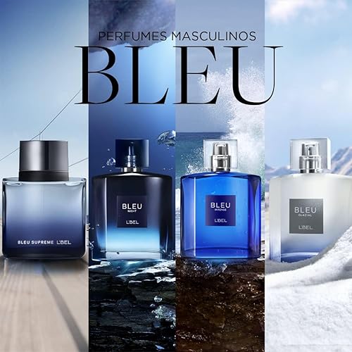 Miniatura 4 de L'BEL - Bleu Intense Perfume para Hombre Larga Duración 3.4 fl oz3.4 Oz