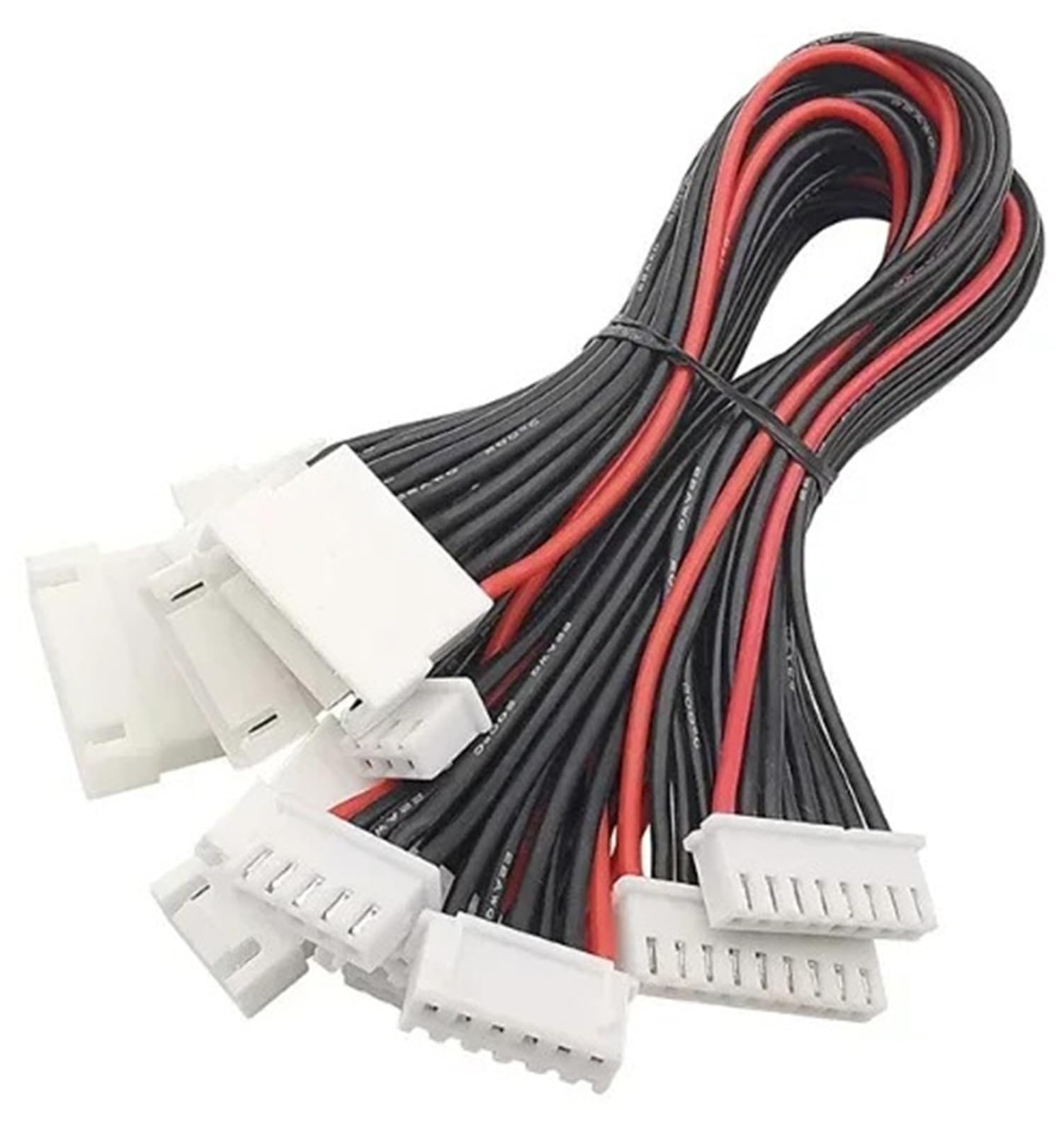 Prise de charge équilibrée for batterie au lithium, modèle d'avion JST-XH2.54, 2S 3S 4s 5s 6S 7S 8S, câble d'extension 10/20/30CM 22awg