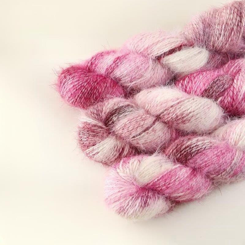 Hilo de Lana Degradado 4x100 g, Ideal para Tejer a Mano, para Tejer Bufandas, suéteres, Gorros, Mantas y decoración del hogar