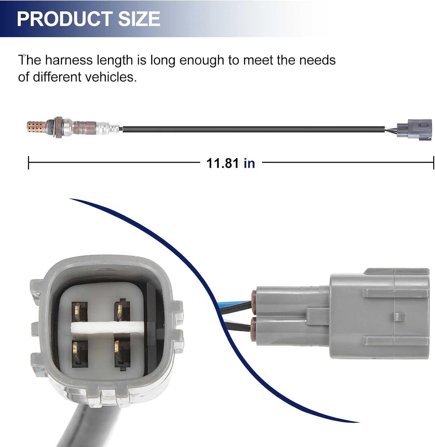 O2 Oxygen Sensor 234-4261 Downstream - Replacement for Toyota Camry 4Runner FJ Cruiser RAV4 Solara Tacoma Lexus ES300 ES330 GX470 - O2 Sensors 1PC
