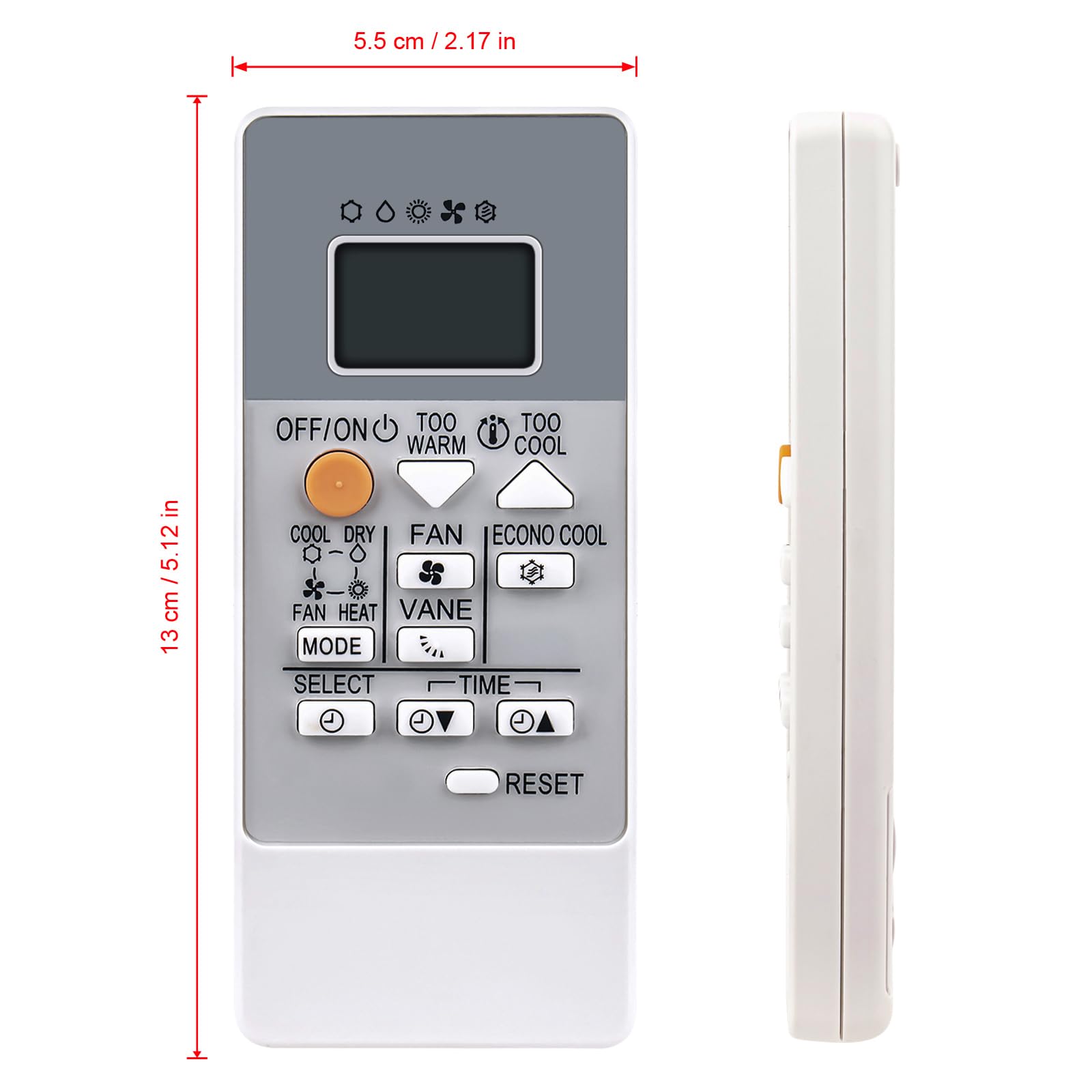 Air Conditioner Remote Control Replacement Replacement Remote For