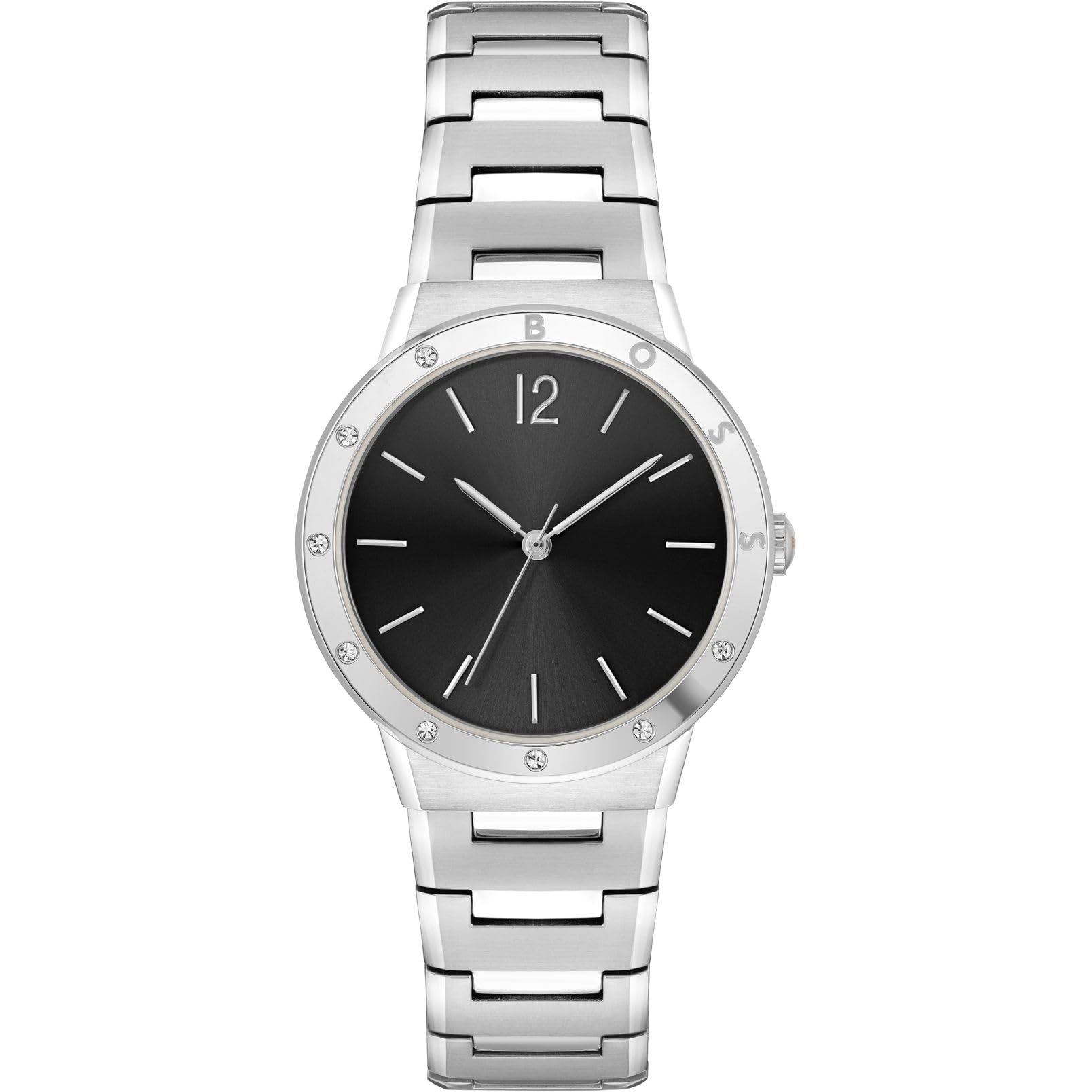 Boss Montre Analogique à Quartz pour Femme avec Bracelet en Acier Inoxydable argenté - 1502647