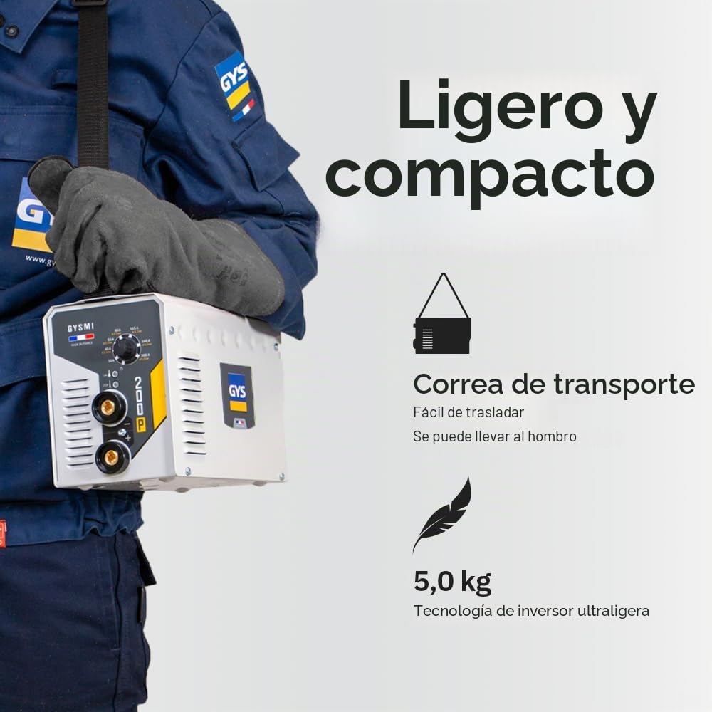 GYS - EQUIPO DE SOLDADURA GYSMI 200 P