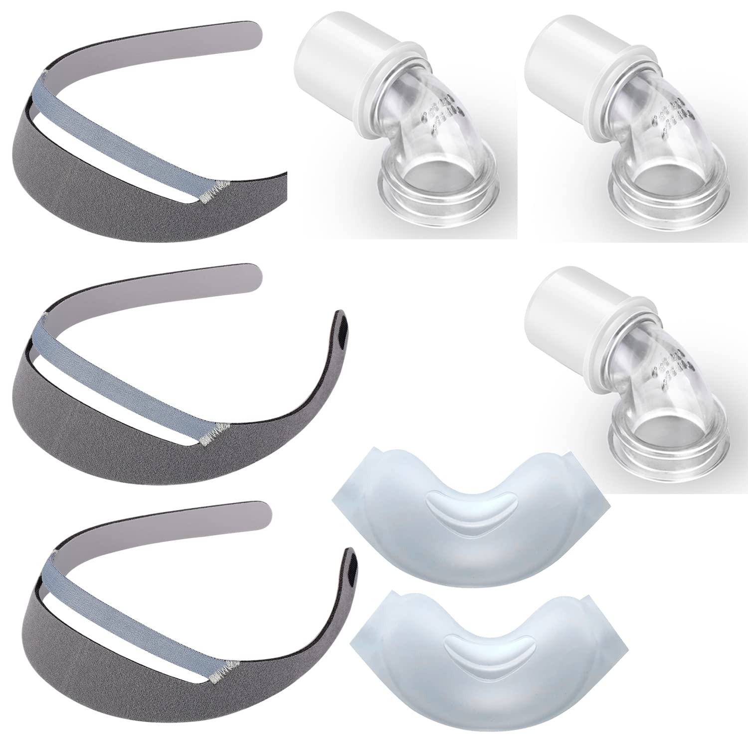 CPAP Replacement Kit for CPAP Users, M Size Nasal Cushion Kit for PR DreamWear (8 PCS)