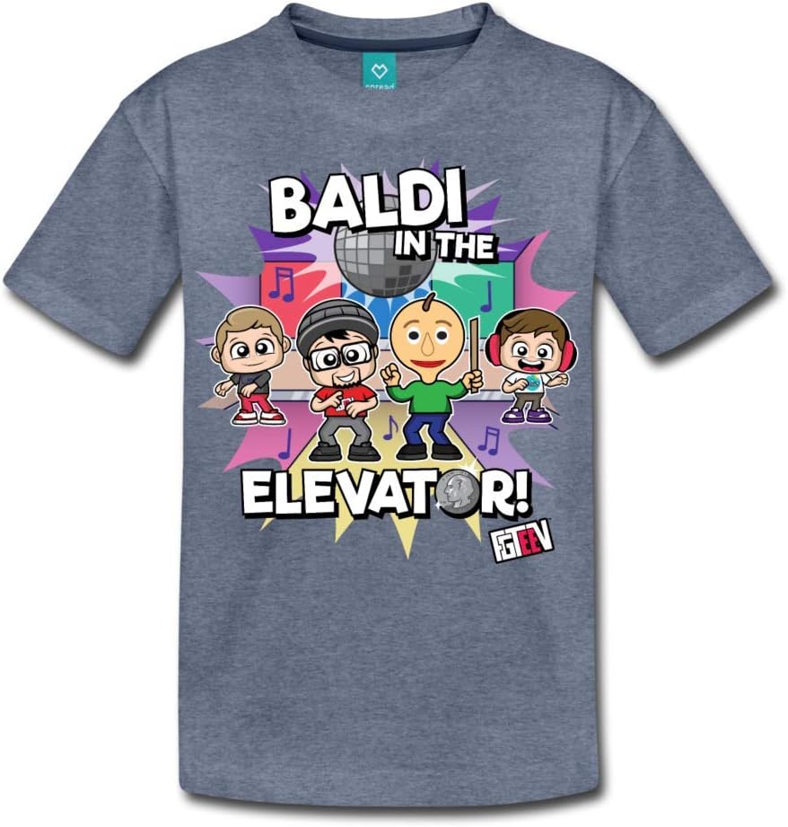FGTeeV - Baldi in The Elevator Premium T-Shirt (Youth)