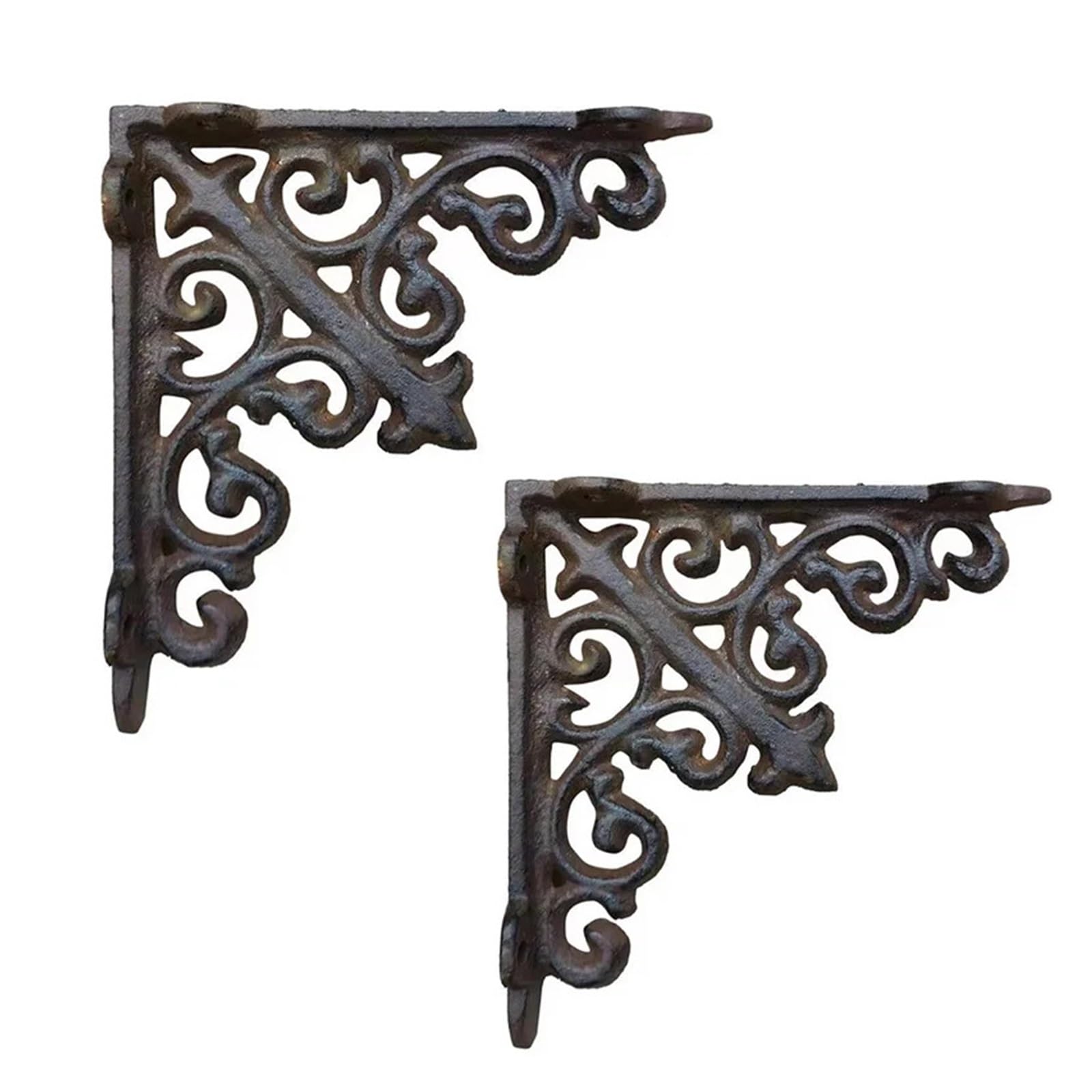 Vintage Cast Iron Shelf Bracket for Floating Shelves