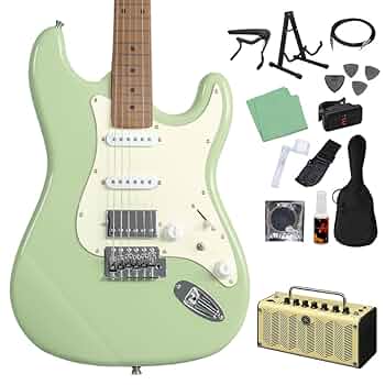 エリス Eris ストラトキャスター エレキギター ミントグリーン