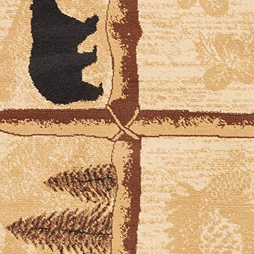Tapete estilo Rustico Lodge Mayberry 63" x 87" miniatura 5