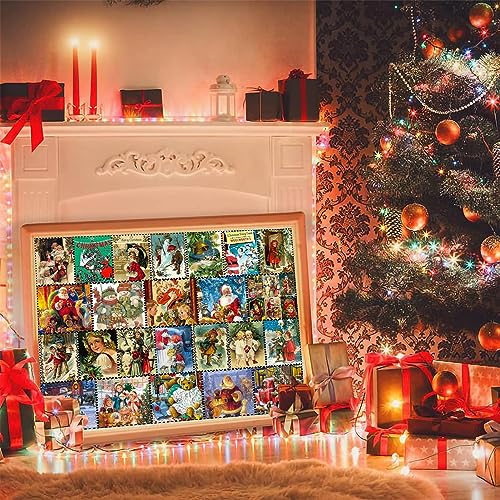 Advent-calendar-2023-Jigsaw-Puzzles-for-Adult-Toys-Christmas-Gifts-for-Women-Men-24-Boxes-1008-Pieces-Puzzles-for-Adults-and-Kids-Countdown-to-Christmas-Home-Decoration
