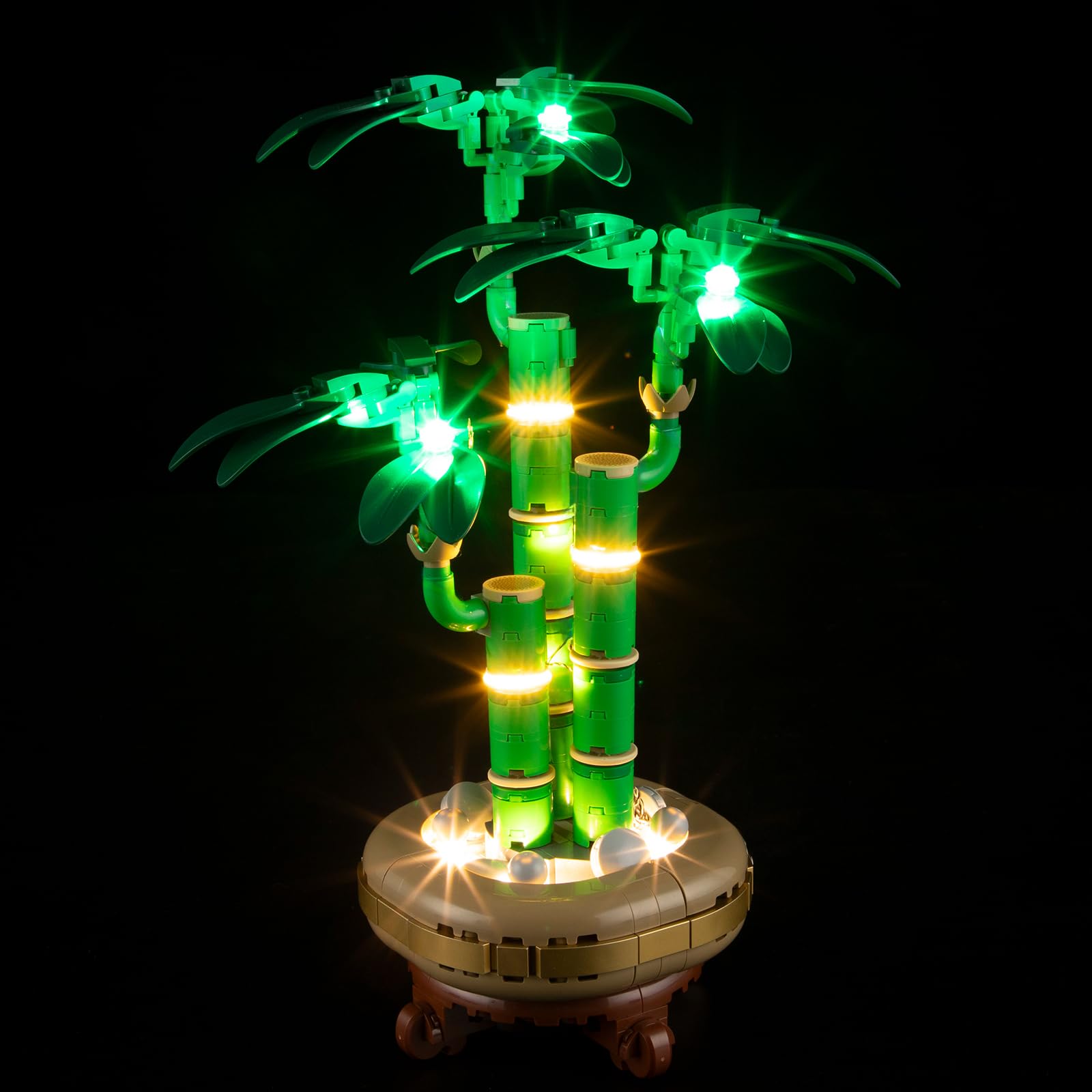 BRIKSMAX Led Light Kit for Lego-10344 Lucky Bamboo -Lighting Kit Compatible with Lego The Botanical Collection Building Set- Not Include Lego Set