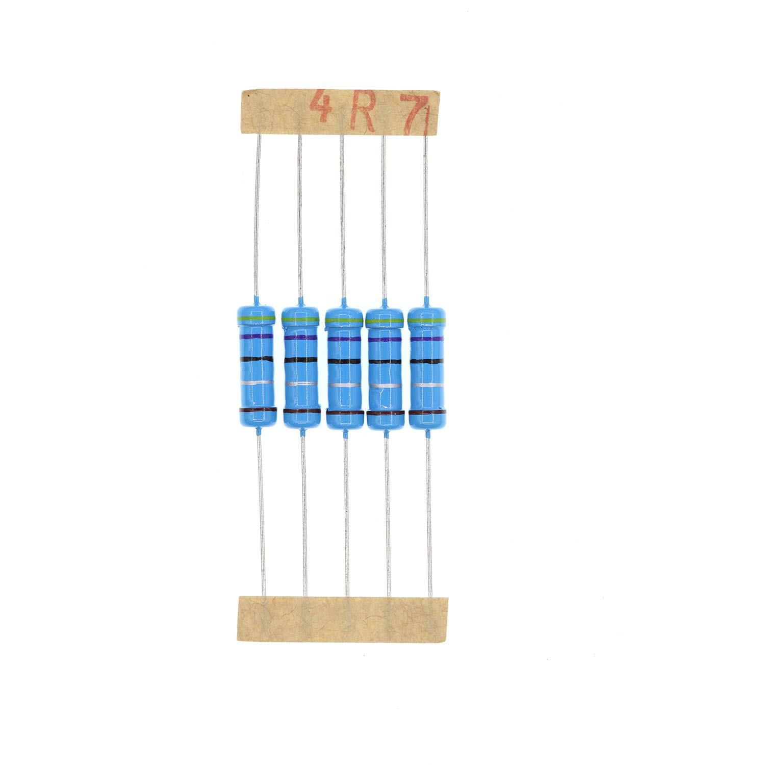 Résistance de puissance 8 Watts bobinée vitrifiée 4.7ohm 4R7 4.7 ohm RB60