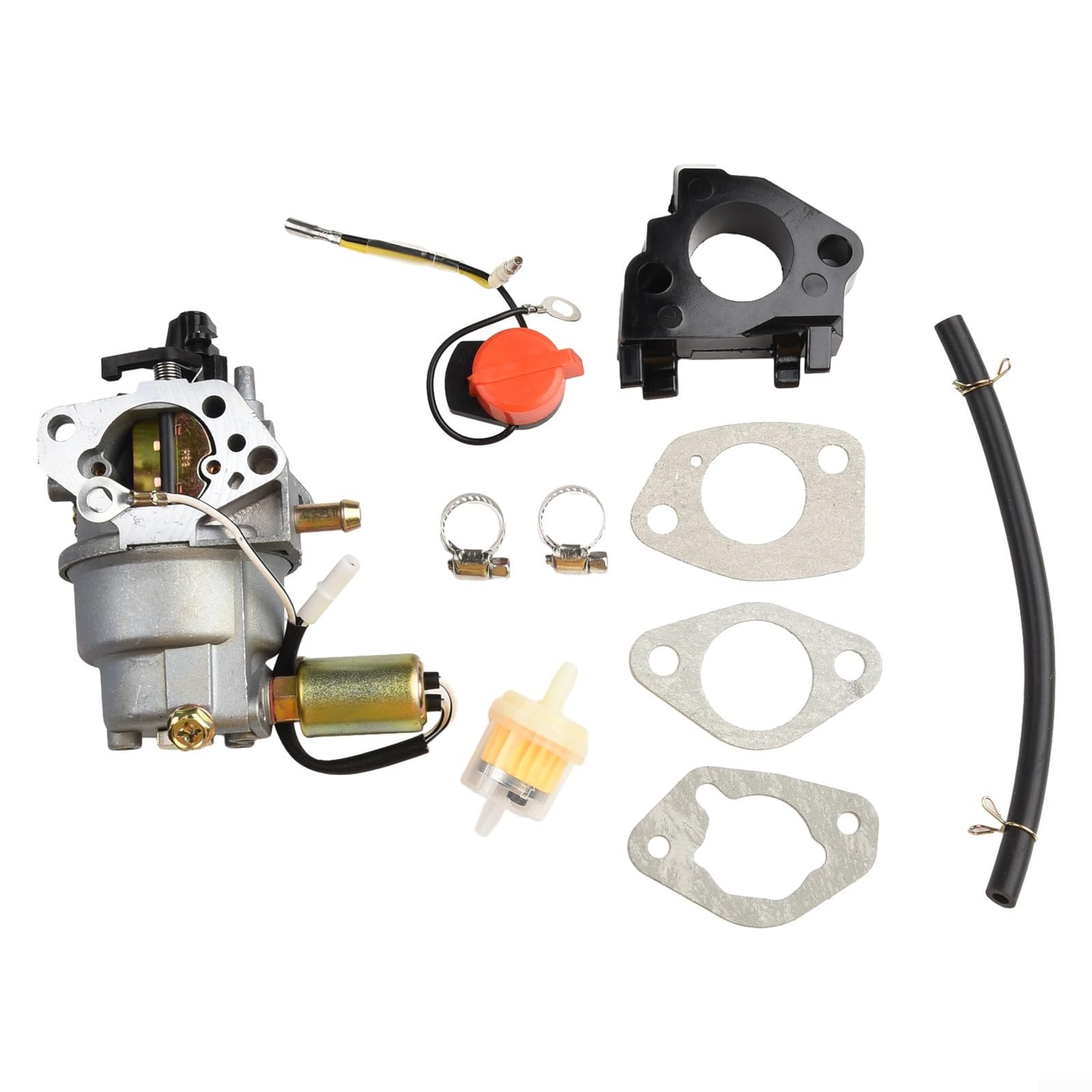 Carburateur de rechange pour moteur 547CC - Mélangeur de carburant pour Troy pour tracteur XT1 LT42, tondeuse à gazon pour kit de carburateur avec joints et filtre, jardin
