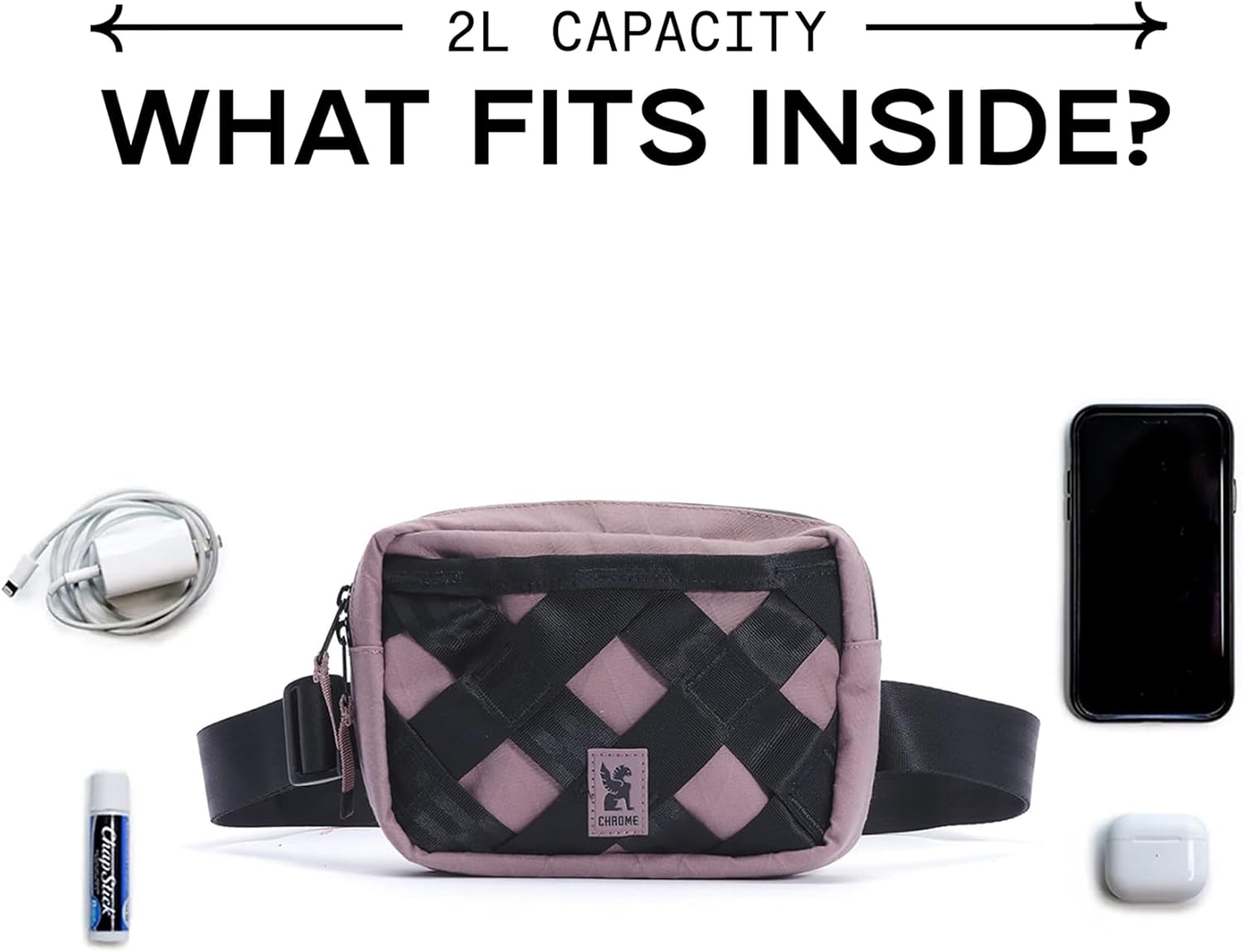 Chrome Industries Barrage Sling Bag – Crossbody Backpack for Women and Men w/Quick Release Buckle - Image 3