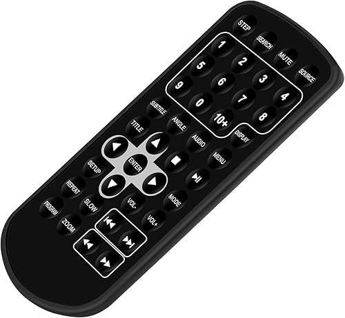 Miniatura 5 de NS-DD10PDVD19 - Control remoto reemplazado - ALLIMITY - apto para reproductor de DVD portátil Insignia de 10 pulgadas de pantalla dual NS-DD10PDVD19