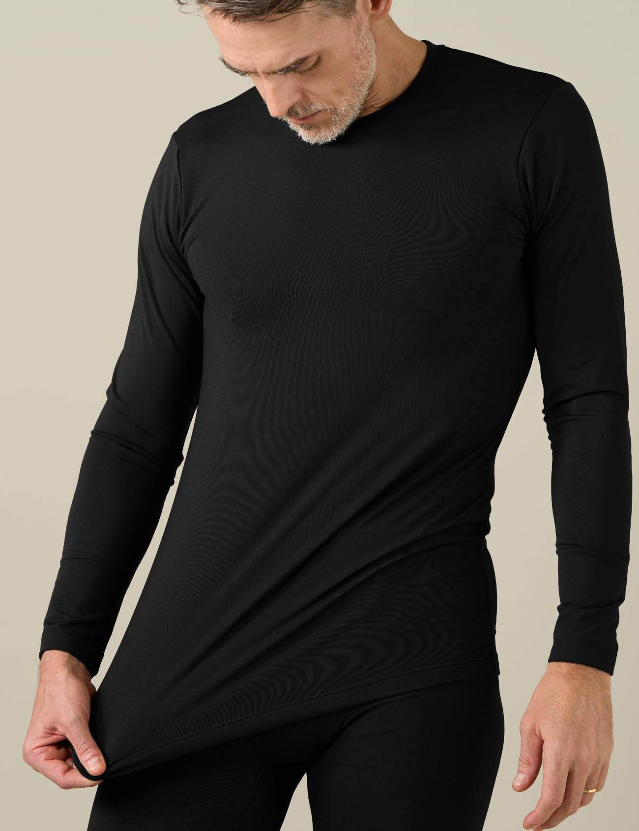 LAPASA Pacco da 2 o 1 Maglia Termica Peso Uomo Maniche Lunghe Canottiera Strato Base - Invernale Sport Allaperto Escursionismo Sci Snowboard M09/M26/M55