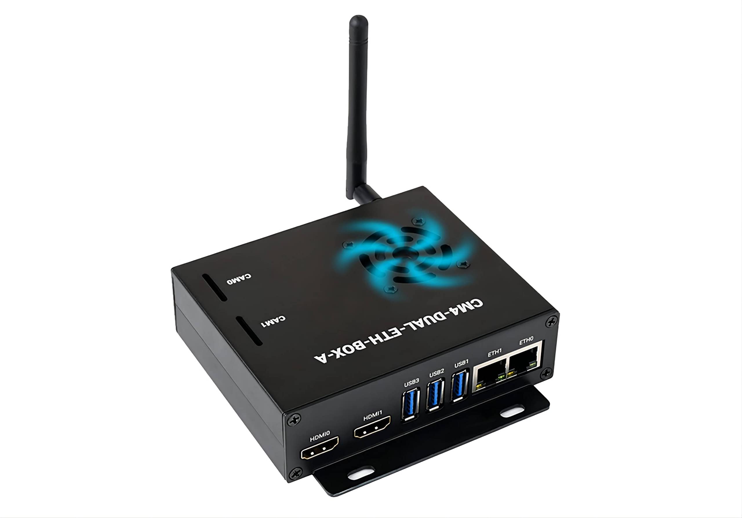 Amazon.co.jp: Raspberry Pi Compute Module  4に基づくデュアルギガビットイーサネットミニコンピューター、CM4デュアルギガビットイーサネットベースボードと冷却ファン付きメタルケース、ETH/CSI/DSI/RTC/HDMI/Micro  SD/USBインターフェイス。 : パソコン・周辺機器