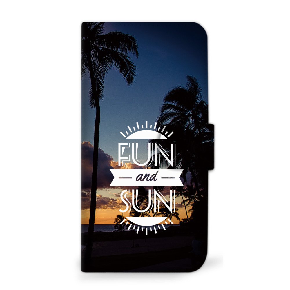 Amazon Com Mitas Galaxy S6 Sc 05g Case Notebook Type Hawaii C 138 Sc 0178 C Sc 05g Cell Phones Accessories