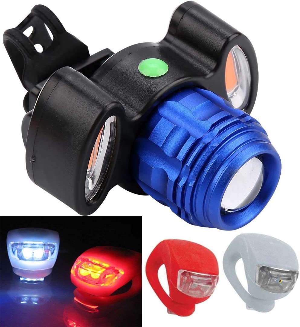 NSV Combo of Rechargeable Head Cycle Light and Cycle Tail Blinking Light Cycle Light for Bicycle (B09TQ6J9N6) Amazon Price History, Amazon Price Tracker