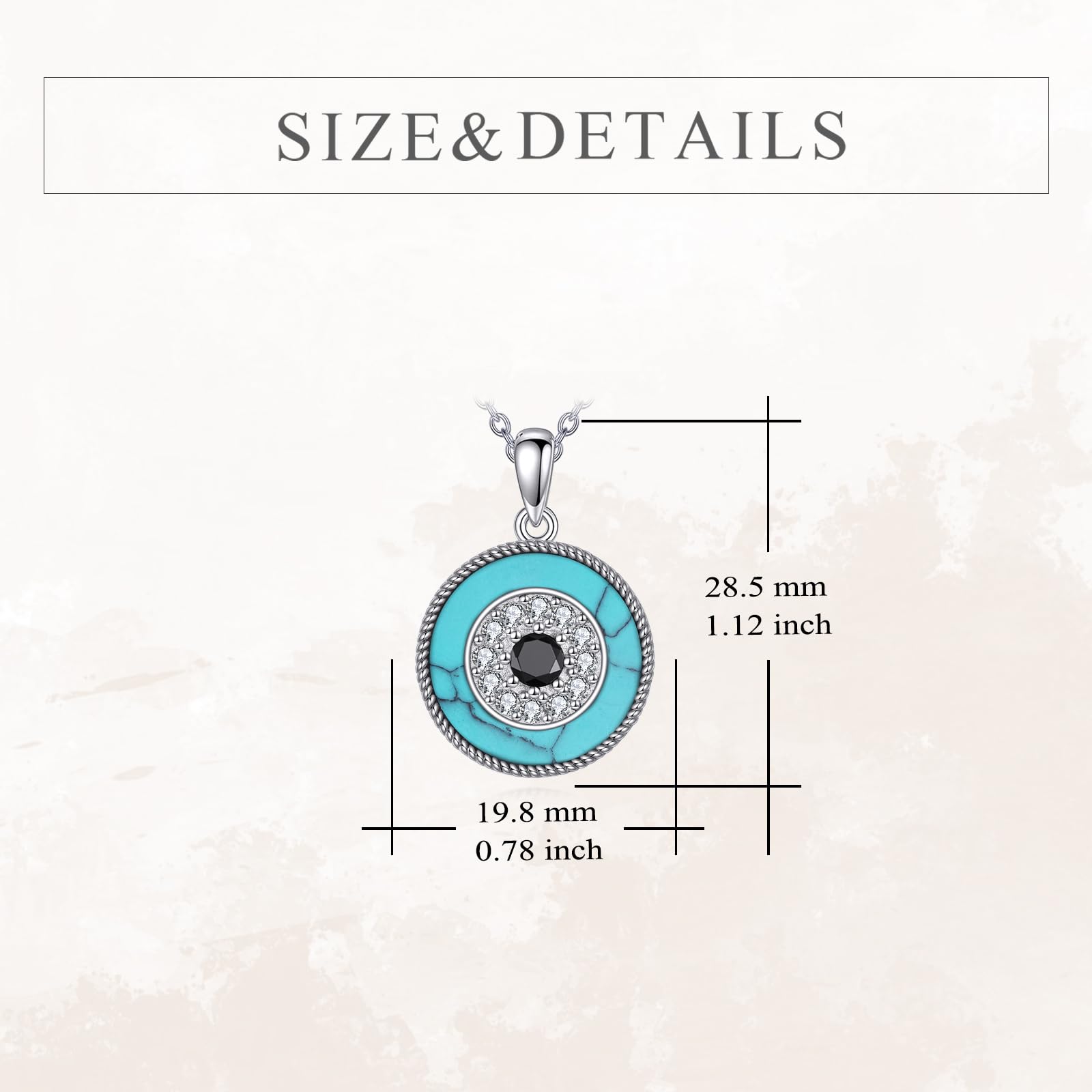 VONALA Evil Eyes Halskette 925 Sterling Silber Anhänger Griegische Schutzkette Glücksamulett Ojo Turco Schmuck Geschenk für Frauen