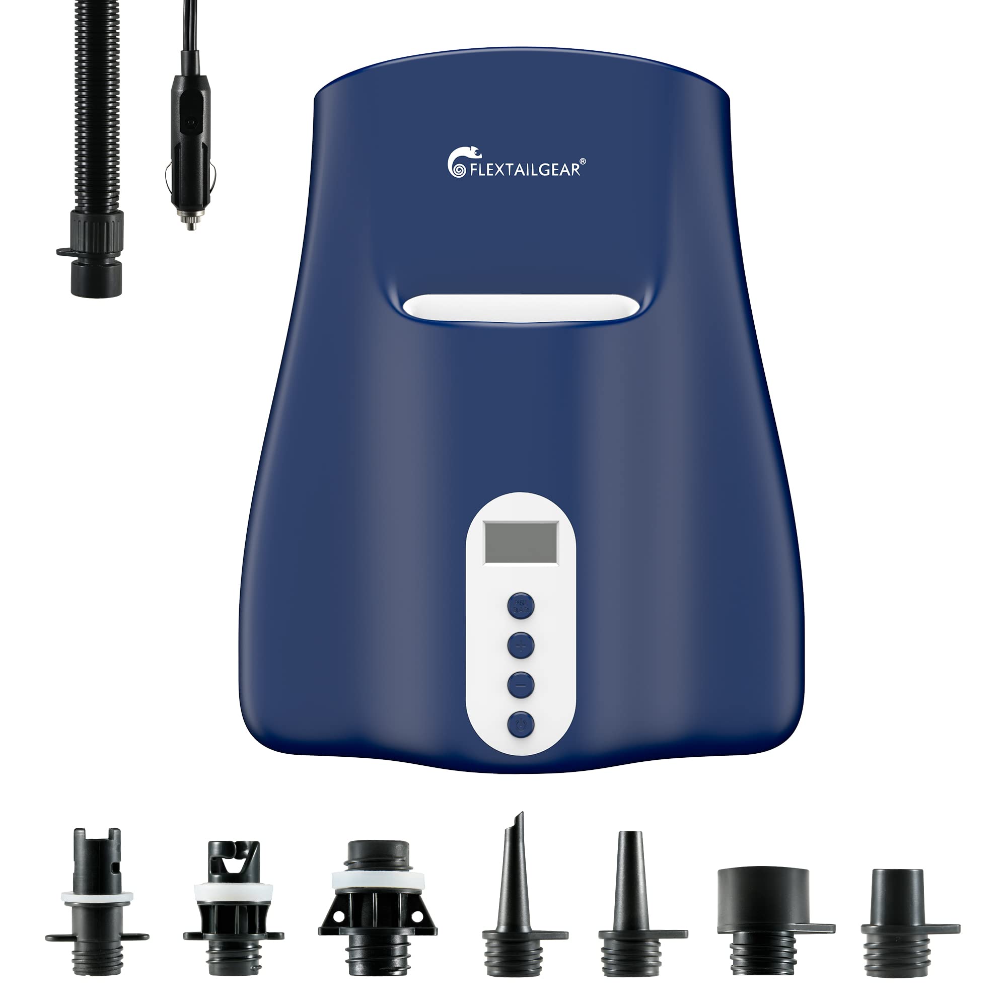 Buy FLEXTAILGEAR 20PSI SUP Electric Air Pump 12V Dual Stage Inflation