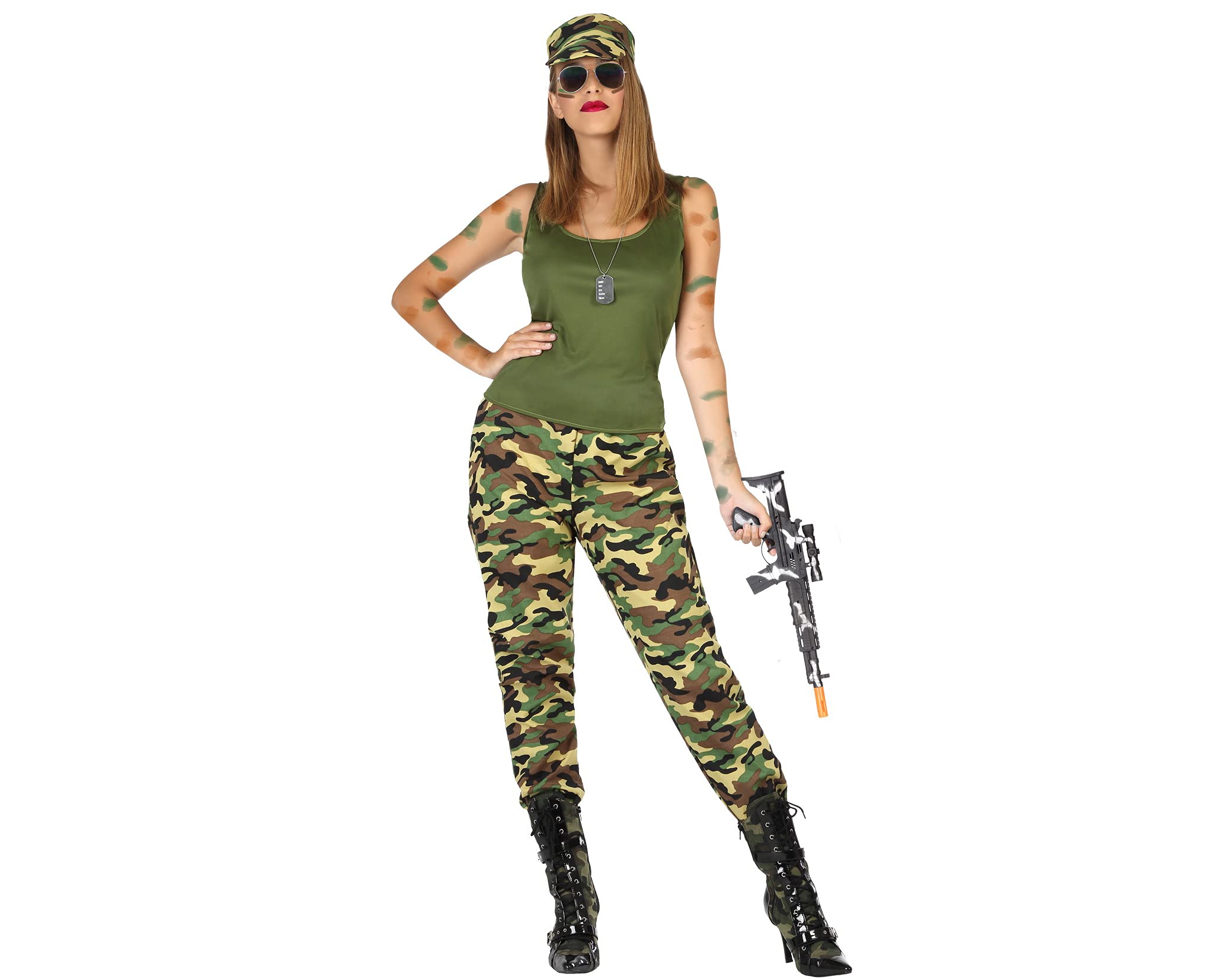 Atosa Costume Soldier Woman XL