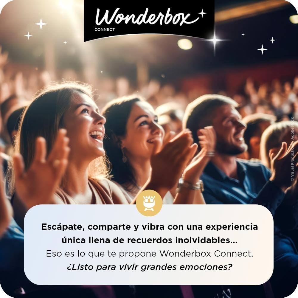 WONDERBOX Connect - Caja Regalo - Atlético De Madrid - 1 Entrada para 1 Partido + Stadium Tour & Museo - Riyadh Air Metropolitano - Válido Durante 27 Meses