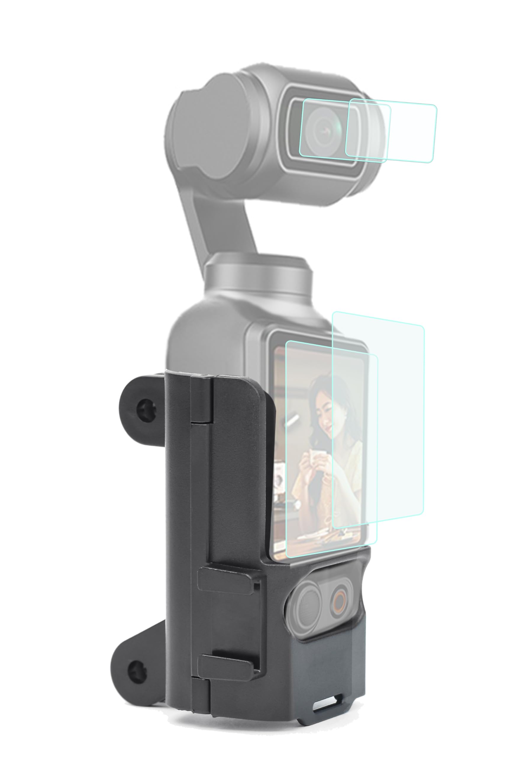 Adaptateur Extension Pour DJI Osmo Pocket 3 Tomat | Compatible Cold Shoe Et Trépied | Pour Vélos, Selfie Sticks