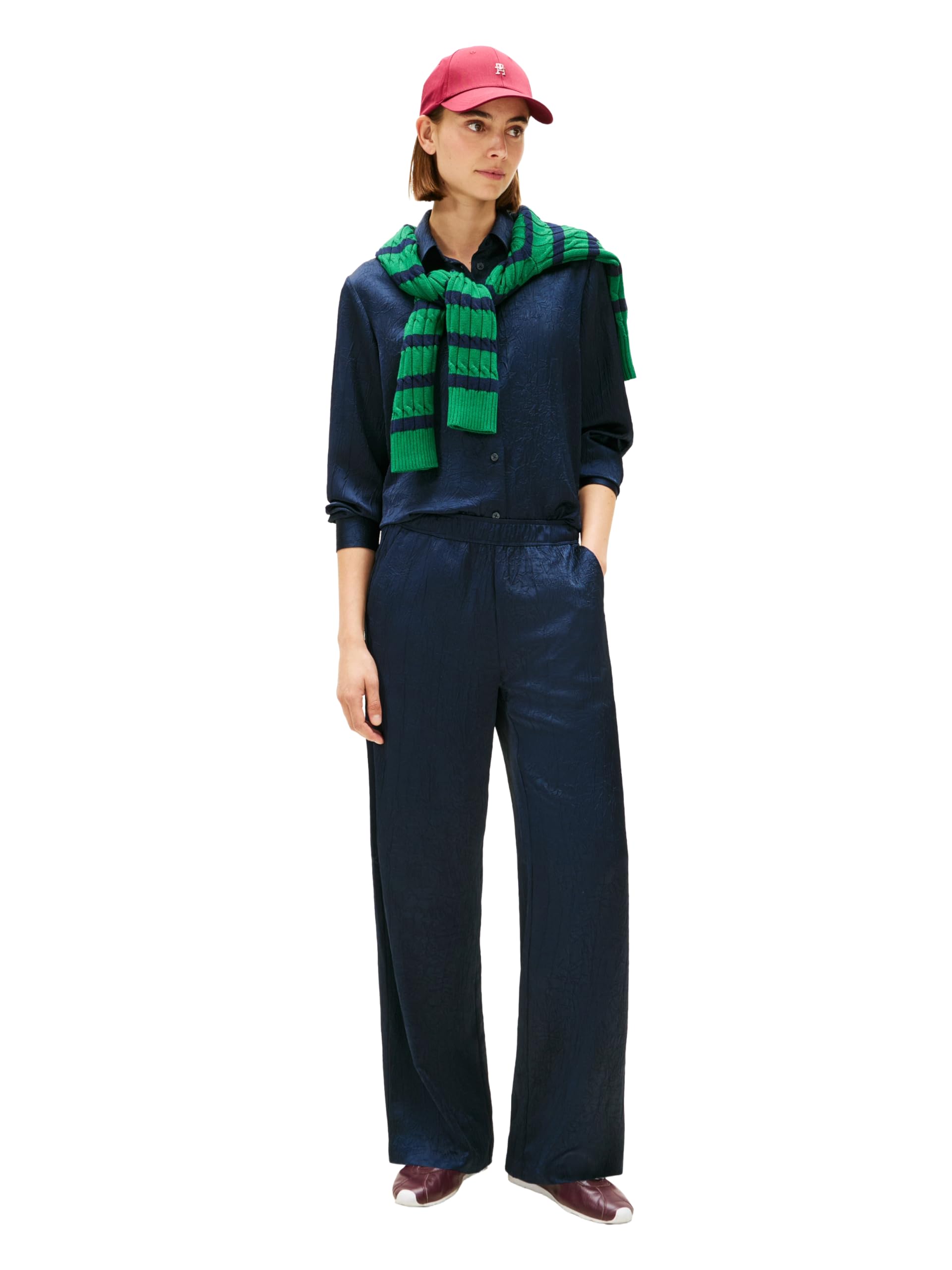 Tommy Hilfiger Women's Satin Pull-On Pants