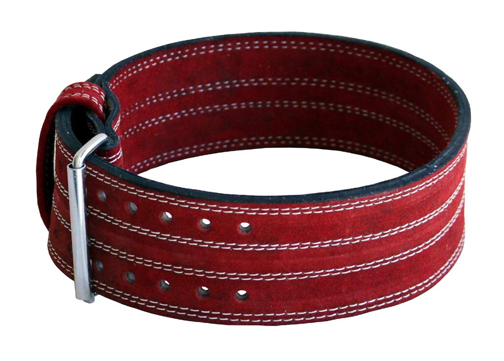 Ader Sporting Goods Leather Power Weight Lifting Belt- 4