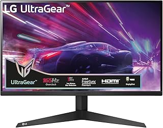 LG Electronics UltraGear Gaming Monitor 24GQ50F-B - 23.8 inch, VA Panel, 165Hz, 1ms MBR, 1920 x 1080 px, AMD FreeSync Premium, Gaming UI