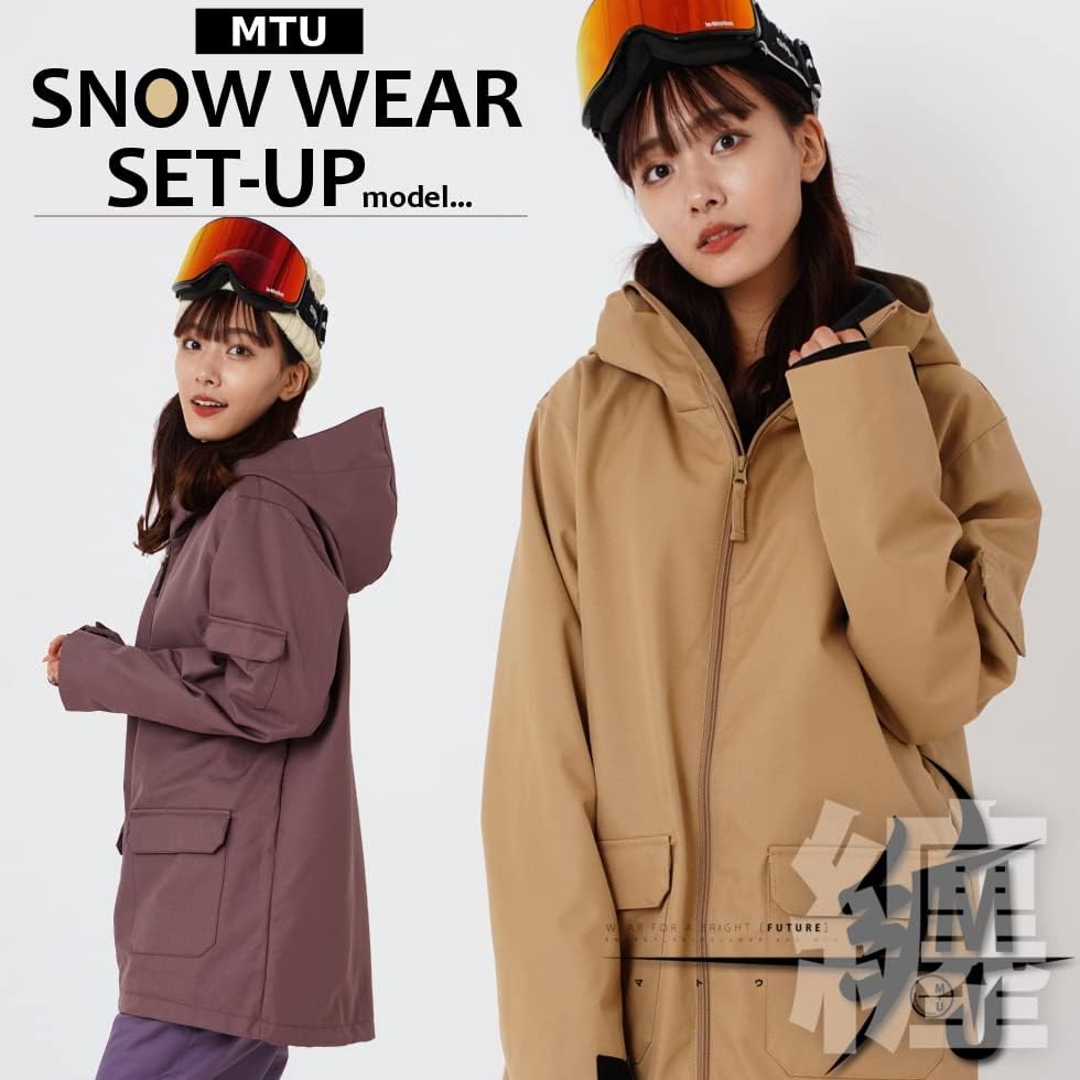 スノボウェア W_RAY セットアップ レディースMサイズ W_RAY