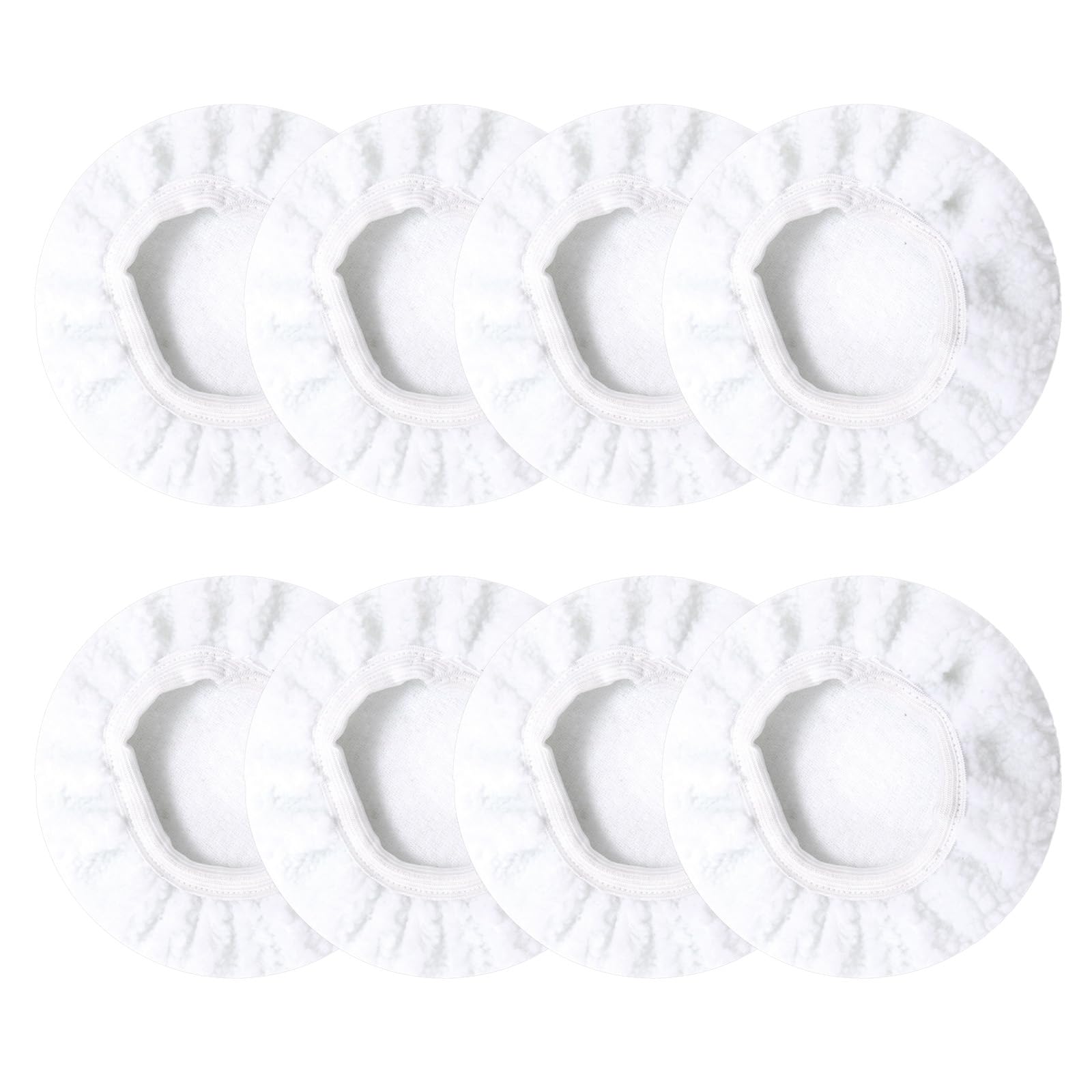 Msioytog 8pcs Steams Mop Pad Microfibre Cloths for Handheld Cleaners High Efficiency Cleaning Pad Money-Saving Steams