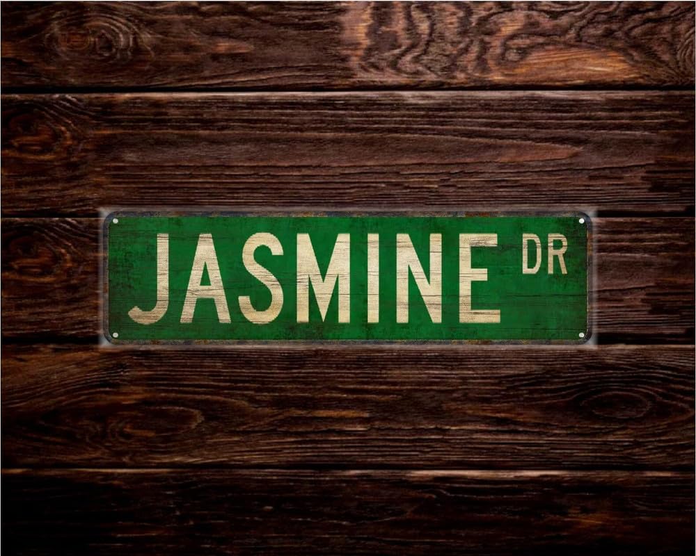 ♧Jasmine♧ページ　SCO-354/CD Amazon.com: Street Sign Jasmine Jasmine Sign Jasmine Gift Jasmine