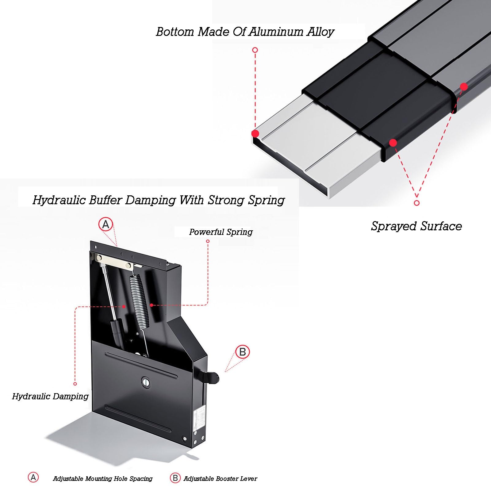 ISCBAFYX Ausziehbarer Schrank-Organizer, ausziehbares Küchenregal, für Küche, Bar, Café-Schränke und Räume, Tragfähigkeit 20 kg (760 x 540 x 280 mm)