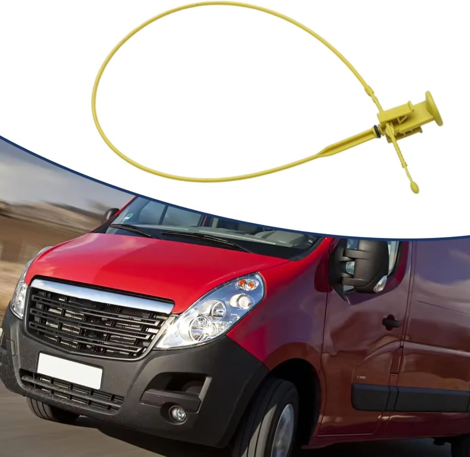 Car Oil Dipstick Oil Level Sensors for Master II 2006-2010 for Trafic II 2001-2014 Engine Oil Level Dipstick Measuring Tool Level Indicator 8200457628
