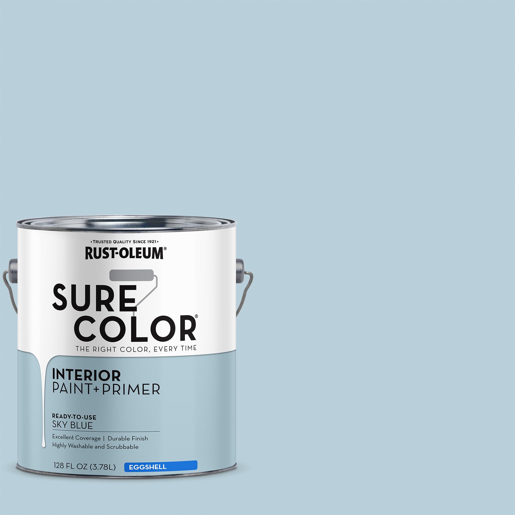 Rust-Oleum 2-Pack of 1 gal 380225 Sky Blue Sure Color