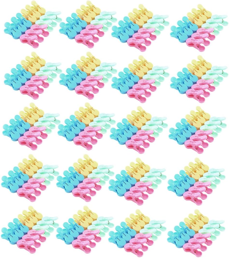 Plastic Household Socks Towel Bag Clothing Clothes Clips Clamp Clothespin 240pcs (id: 6a2 631 0d0 d83 719