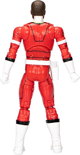 Miniatura 4 de Power Rangers Lightning Collection Turbo Red Ranger - Figura de acción coleccionable de 6 pulgadas con accesorios, para niños a partir de 4 años