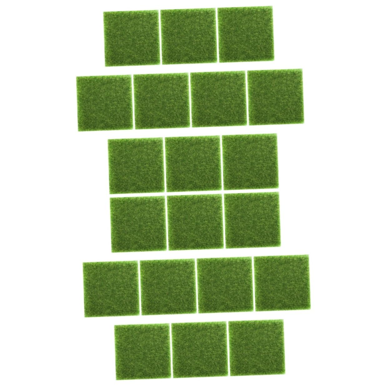Faux gazon et pelouse artificielle Abaodam en dalles de tapis d'herbe synthétique extérieure