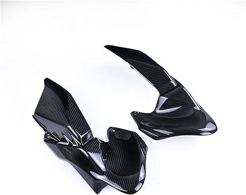Miniatura 4 de OkaTor Dry Carbon Fiber Side Panels Covers Motorcycle Spare Parts Fairings Kits Compatible with Kawasaki Compatible with Z900 2020+