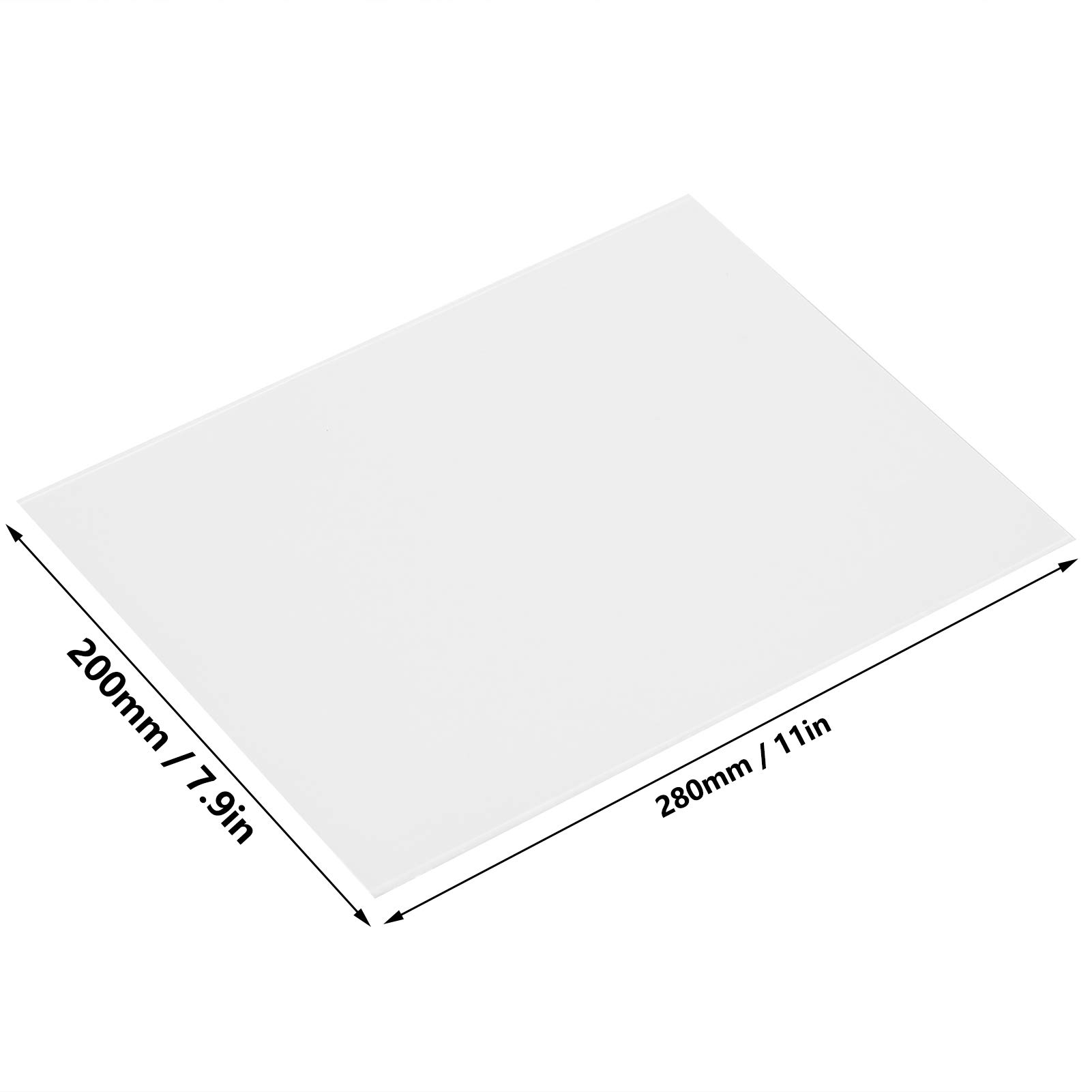 Pellicola a rilascio FEP 5 pezzi 280x200mm parti della stampante 3D fotopolimerizzabili superficie liscia ad alta trasparenza per stampanti LCD Photon LD 003
