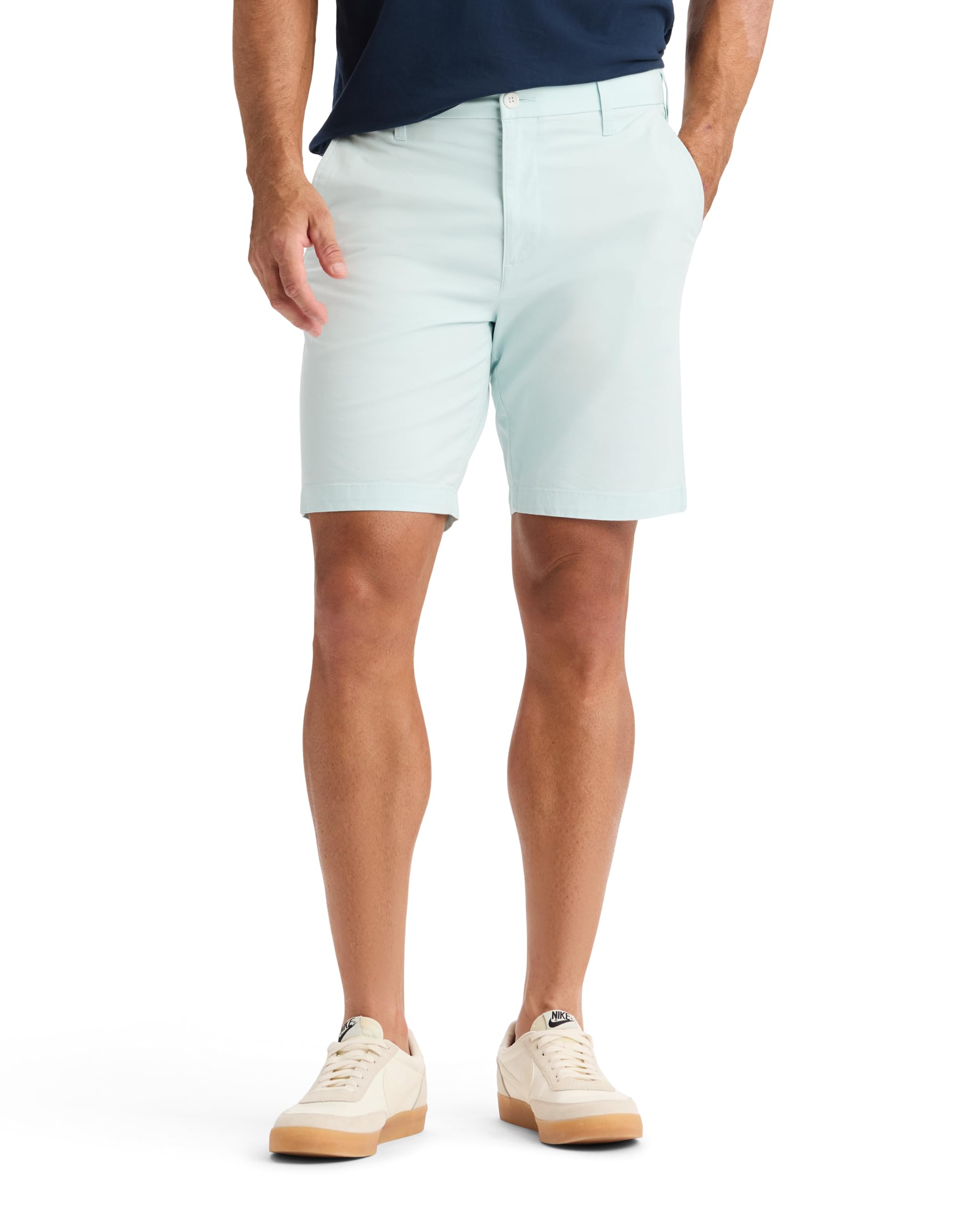 Dockers Mens Dockers® Men's Ultimate Straight Fit Supreme Flex Shorts (Regular and Big & Tall), Pastel Blue, 30
