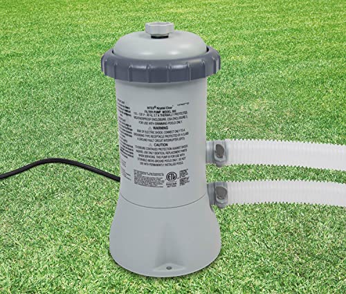 Intex 12Ft X 30In Metal Frame Above Ground Round Family Swimming Pool Set & Pump #TOP1