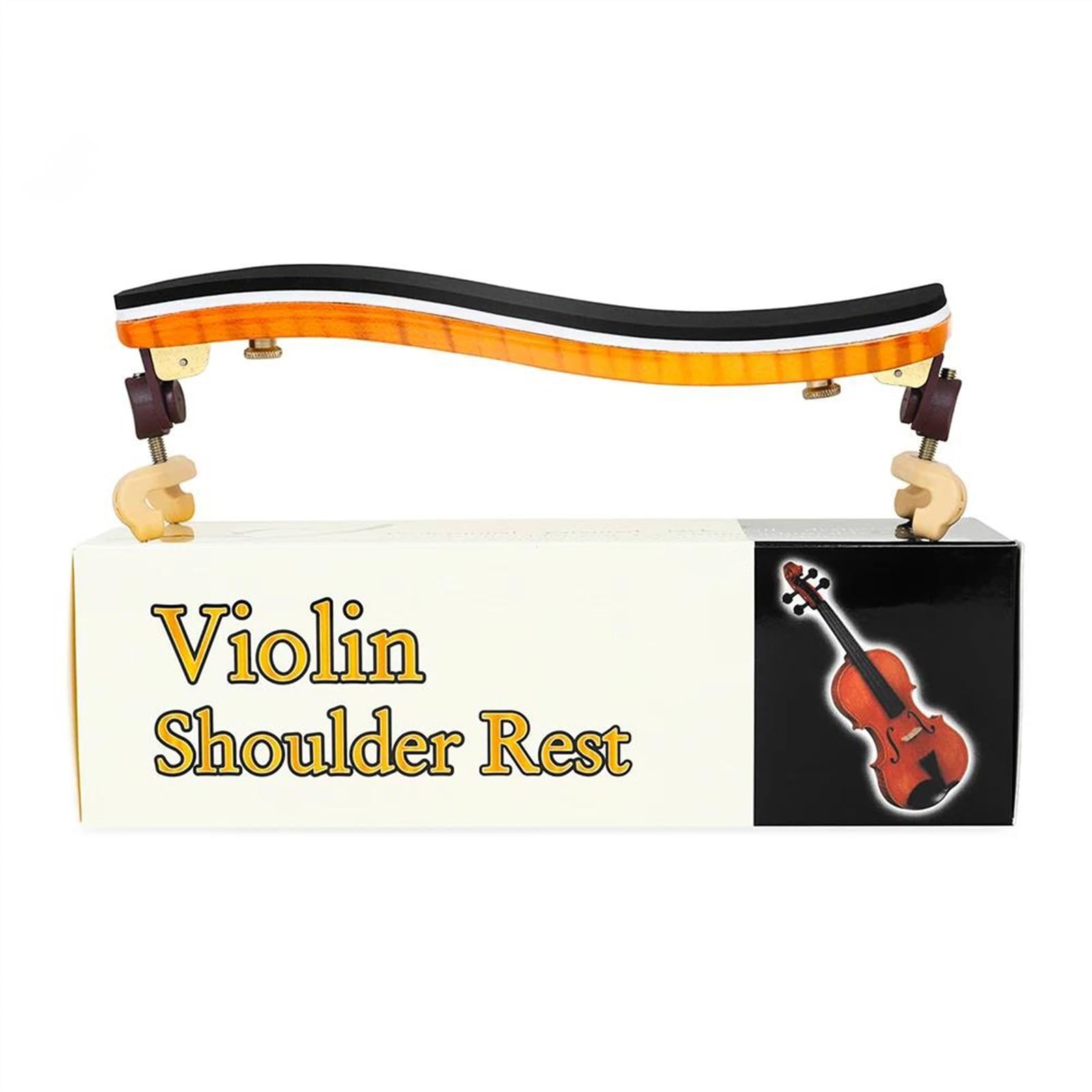 Hombrera para violín Almohadilla Para El Hombro Para Violín Ajustable De Madera Maciza Para Apoyar El Hombro Del Violín Piezas Y Accesorios Para Instrumentos Musicales