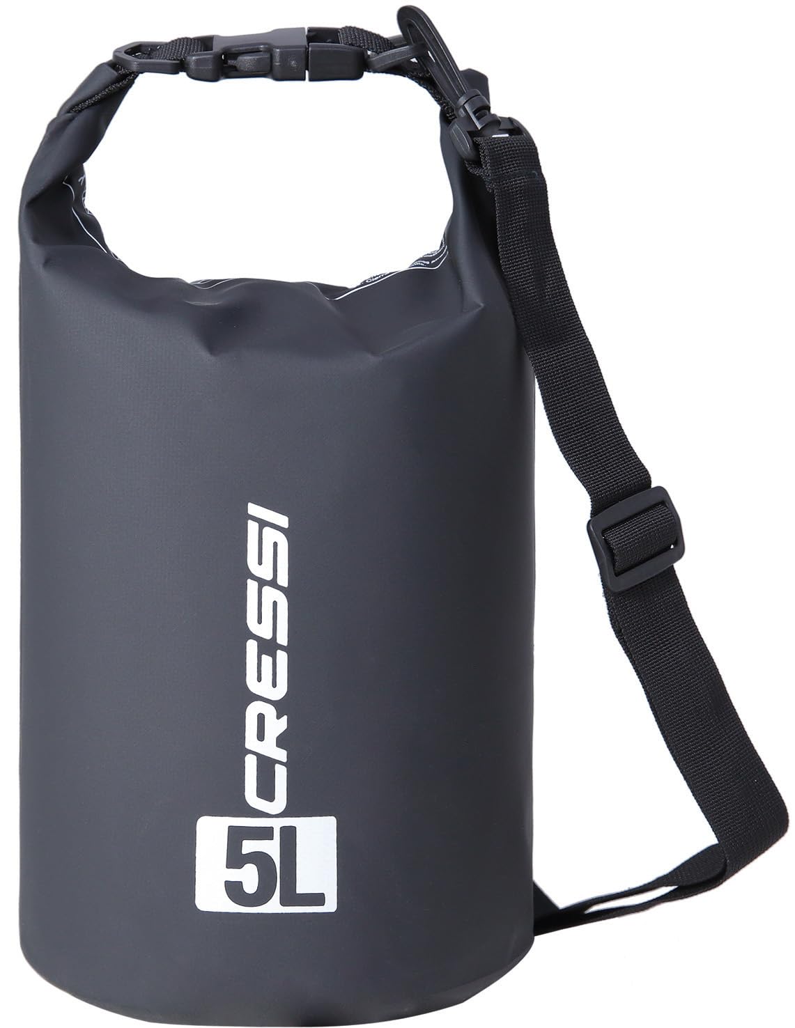 Cressi Unisex Adult Premium Waterproof Bags - Black, 5 Litre