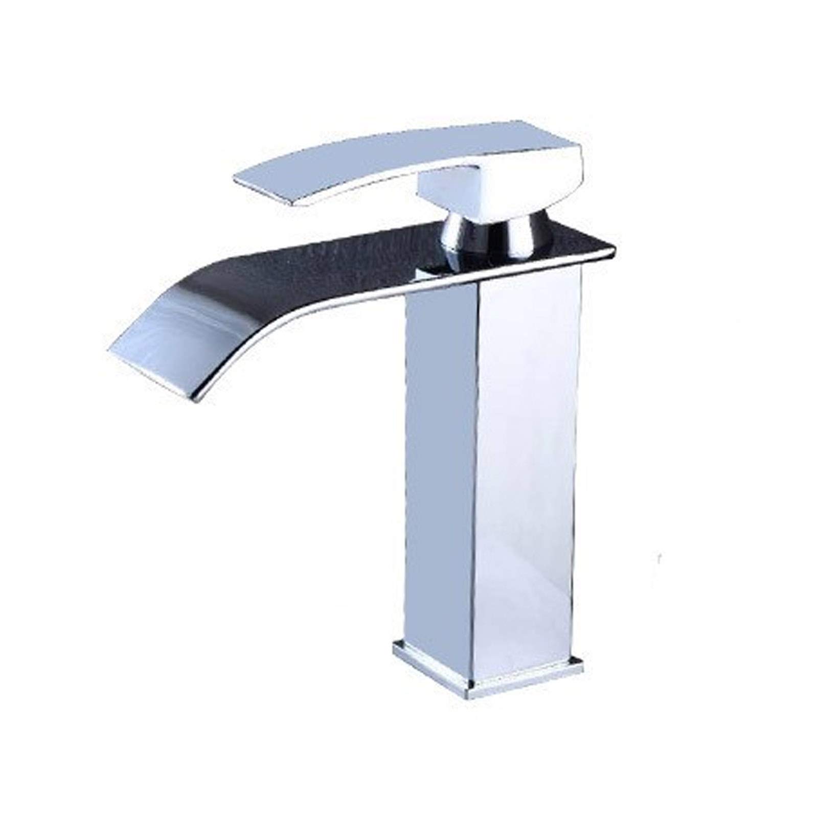 Mitigeur d'eau chaude et de motte à large bouche pour robinet de lavabo carré
