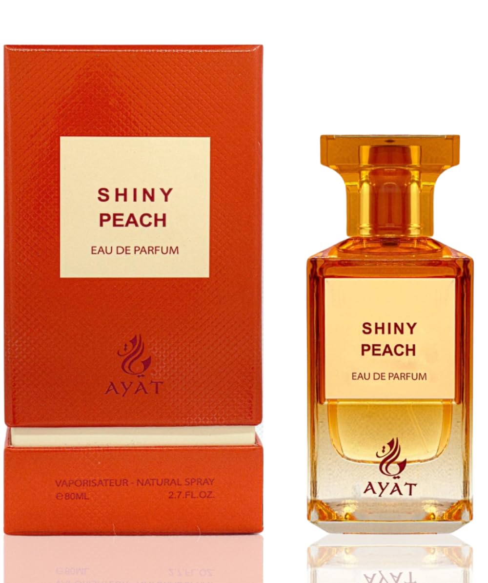 AYAT PERFUMES Zestaw 2 perfum - Woda perfumowana Amalfi Neroli & Shiny Peach - 2 x 80 ml - Mieszane - orientalne perfumy Dubaju - Długotrwałe - Pomysł na prezent