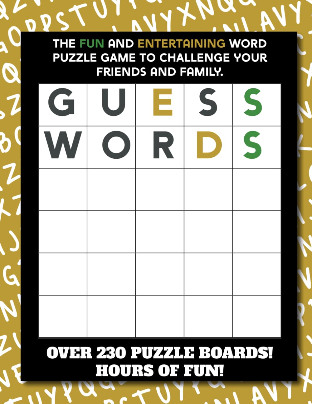 Wordle Game Boards: 120 pages of Wordle boards that lets you play with friends